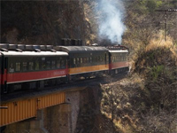 Aventure en train dans le Canyon du Cuivre